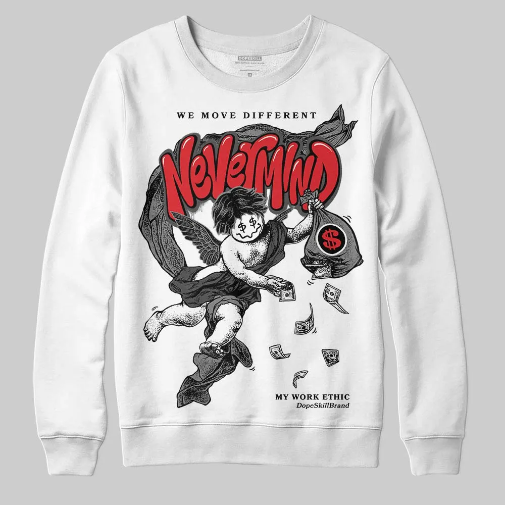 Shadow 10s DopeSkill Sweatshirt Nevermind Graphic sold by DopeSkill product image thumbnail 2