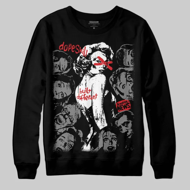 Shadow 10s DopeSkill Sweatshirt Built Different Graphic sold by DopeSkill