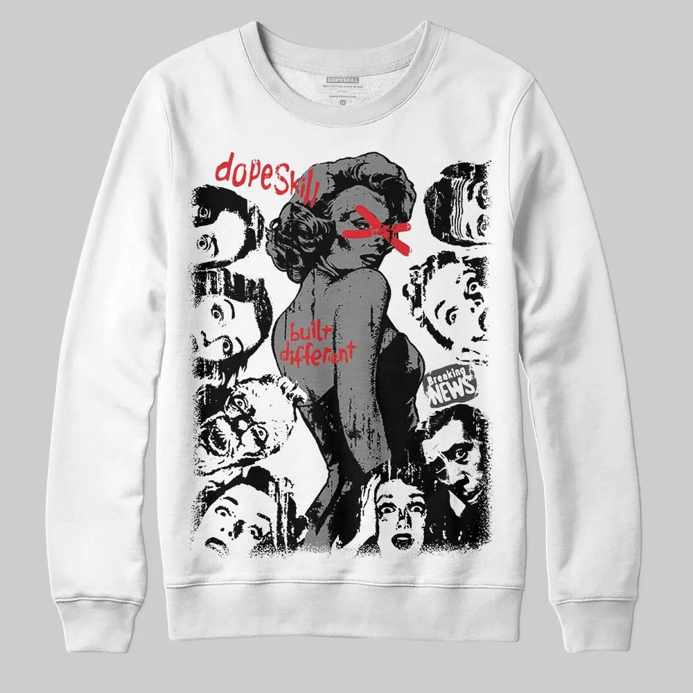 Shadow 10s DopeSkill Sweatshirt Built Different Graphic sold by DopeSkill product image thumbnail 2