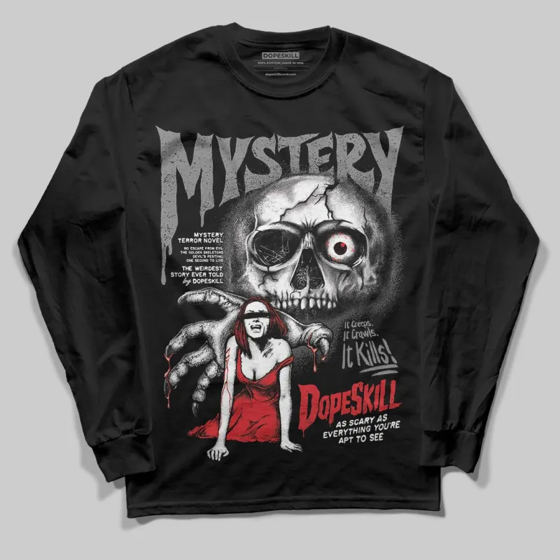 Shadow 10s DopeSkill Long Sleeve T-Shirt Mystery Ghostly Grasp Graphic sold by DopeSkill