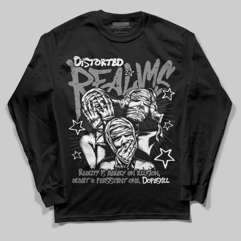 Shadow 10s DopeSkill Long Sleeve T-Shirt Distorted Realms Graphic sold by DopeSkill