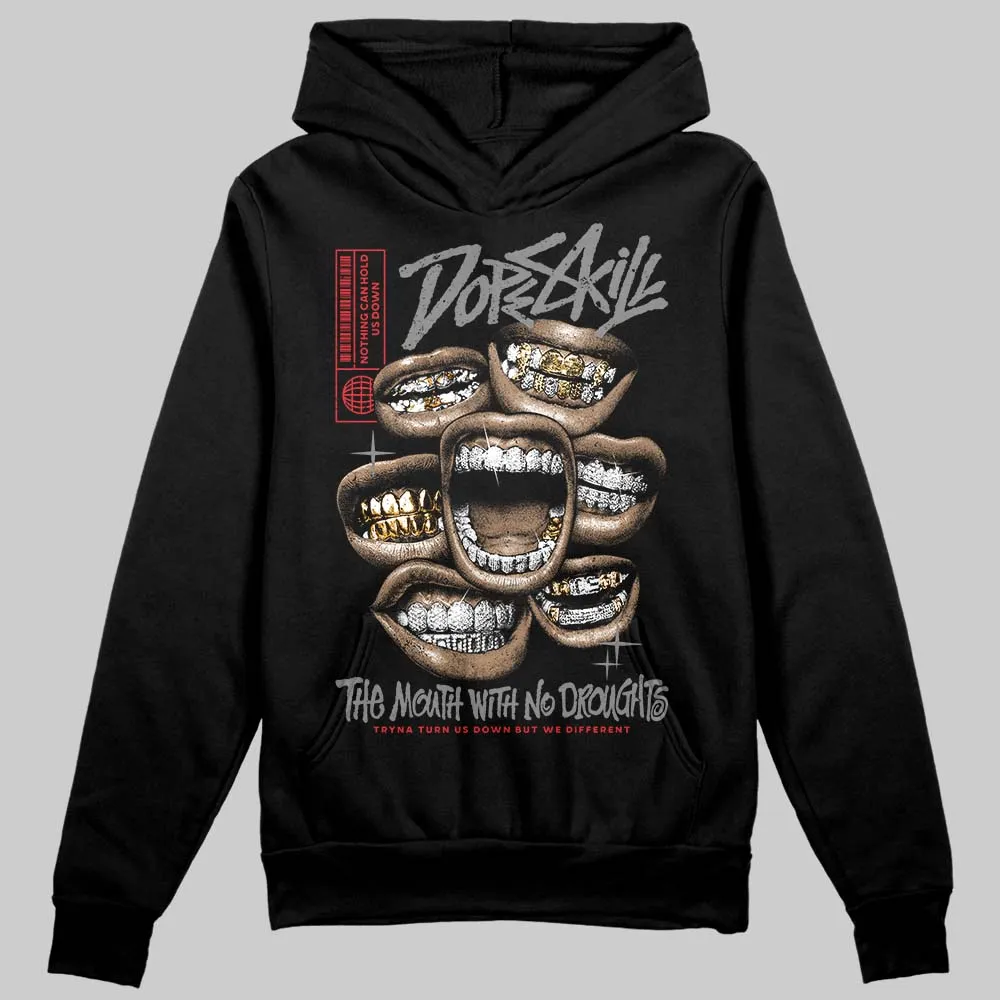Shadow 10s DopeSkill Hoodie Sweatshirt The Mouth With No Droughts Graphic sold by DopeSkill