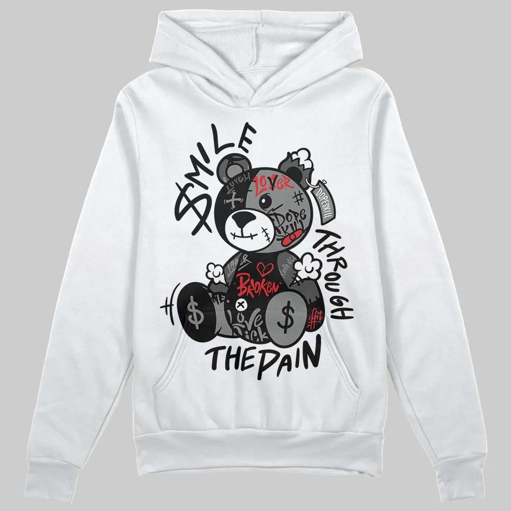 Shadow 10s DopeSkill Hoodie Sweatshirt Smile Through The Pain Graphic sold by DopeSkill product image thumbnail 2