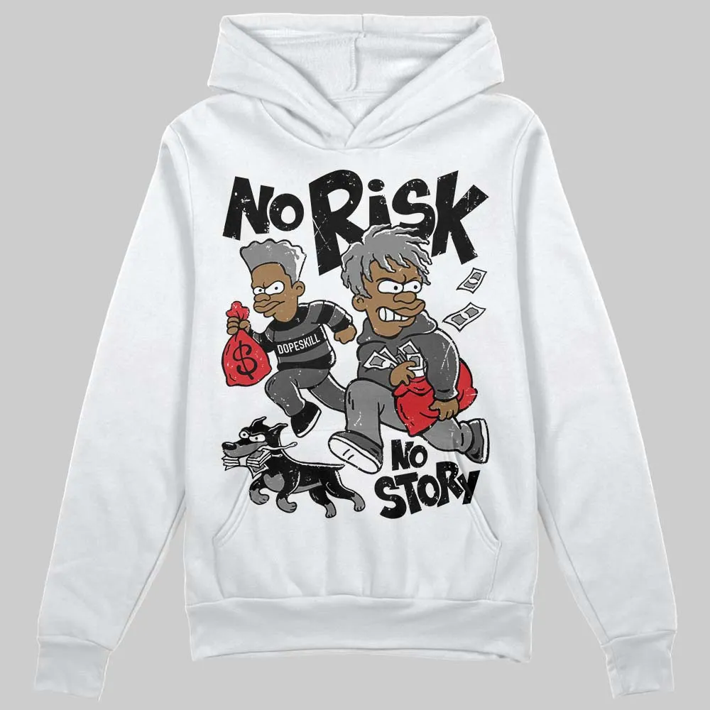 Shadow 10s DopeSkill Hoodie Sweatshirt No Risk No Story Graphic sold by DopeSkill product image thumbnail 2