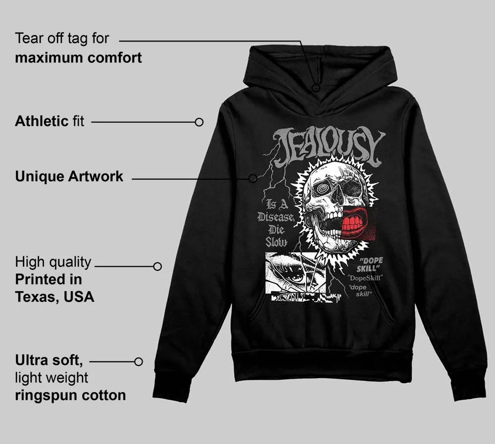 Shadow 10s DopeSkill Hoodie Sweatshirt Jealousy Graphic sold by DopeSkill product image thumbnail 3