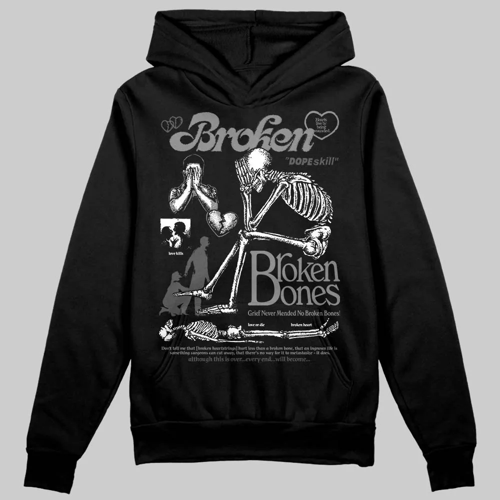 Shadow 10s DopeSkill Hoodie Sweatshirt Broken Bones Graphic sold by DopeSkill