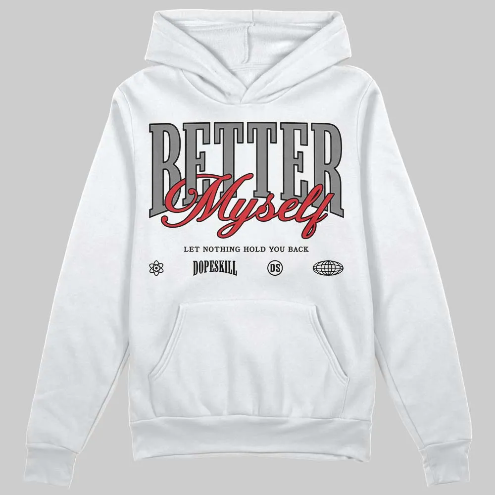 Shadow 10s DopeSkill Hoodie Sweatshirt Better Myself Graphic sold by DopeSkill product image thumbnail 2
