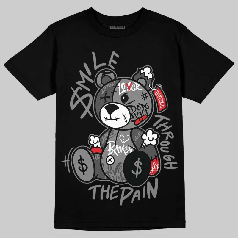 Shadow 10s DopeSkill T-Shirt Smile Through The Pain Graphic sold by DopeSkill