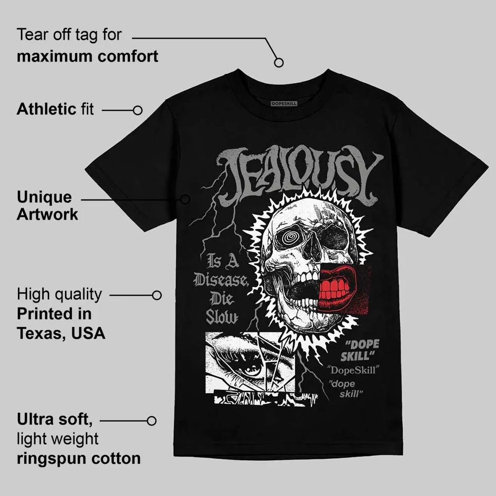Shadow 10s DopeSkill T-Shirt Jealousy Graphic sold by DopeSkill product image thumbnail 3