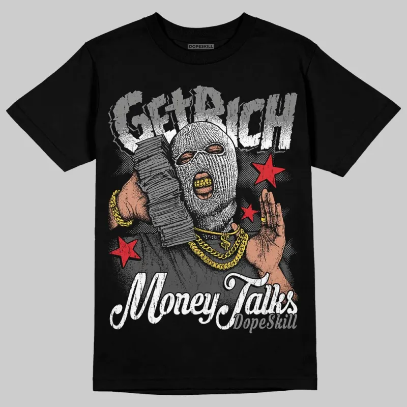 Shadow 10s DopeSkill T-Shirt Get Rich Graphic sold by DopeSkill