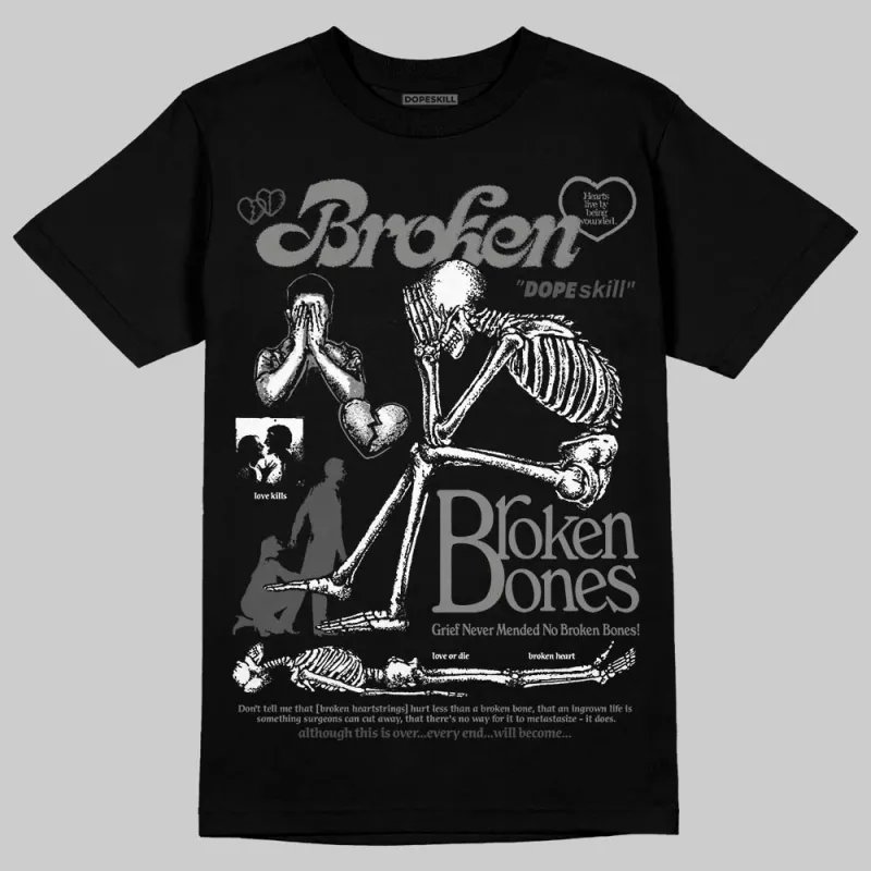 Shadow 10s DopeSkill T-Shirt Broken Bones Graphic sold by DopeSkill