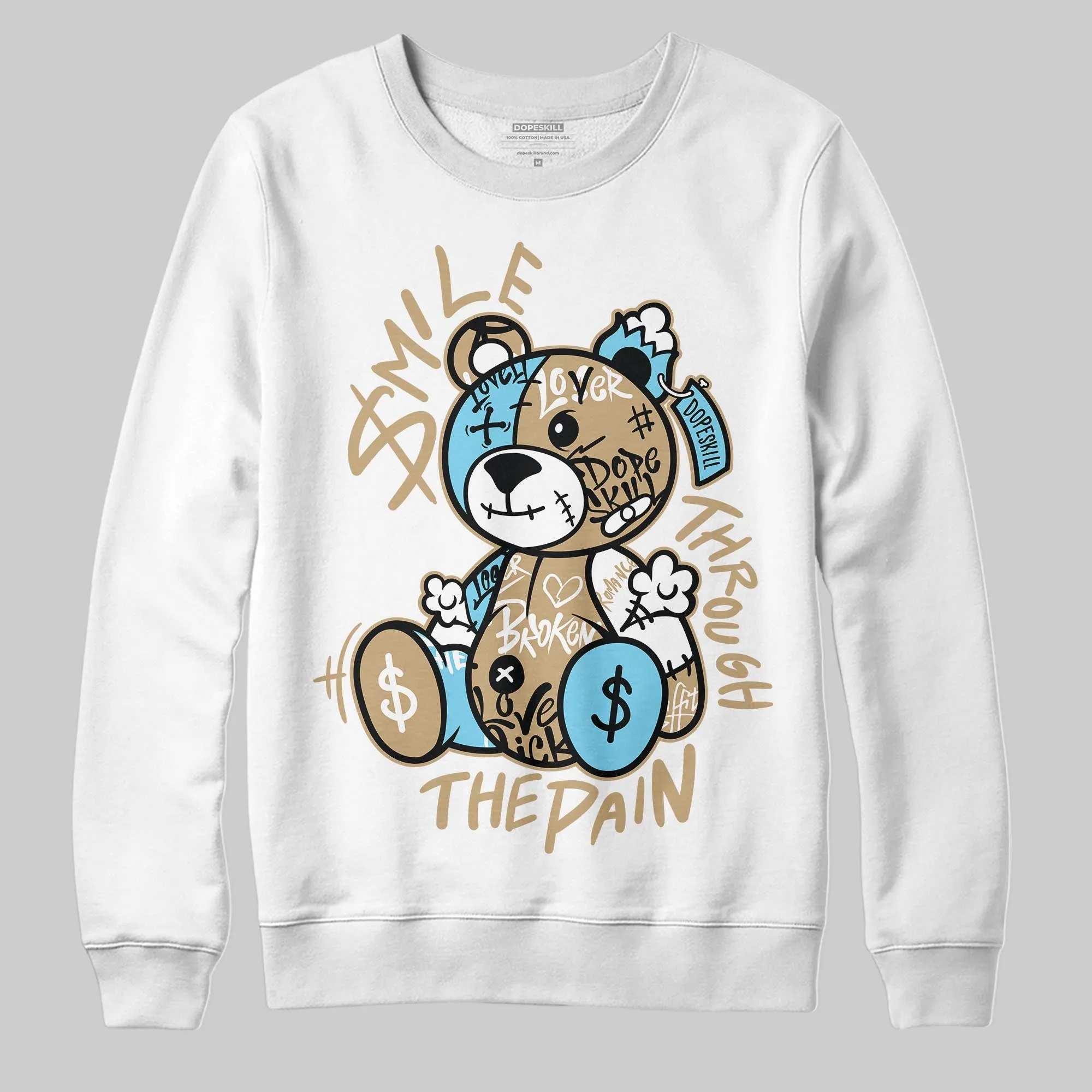 “H-Town” 11s DopeSkill Sweatshirt Smile Through The Pain Graphic sold by DopeSkill product image thumbnail 2