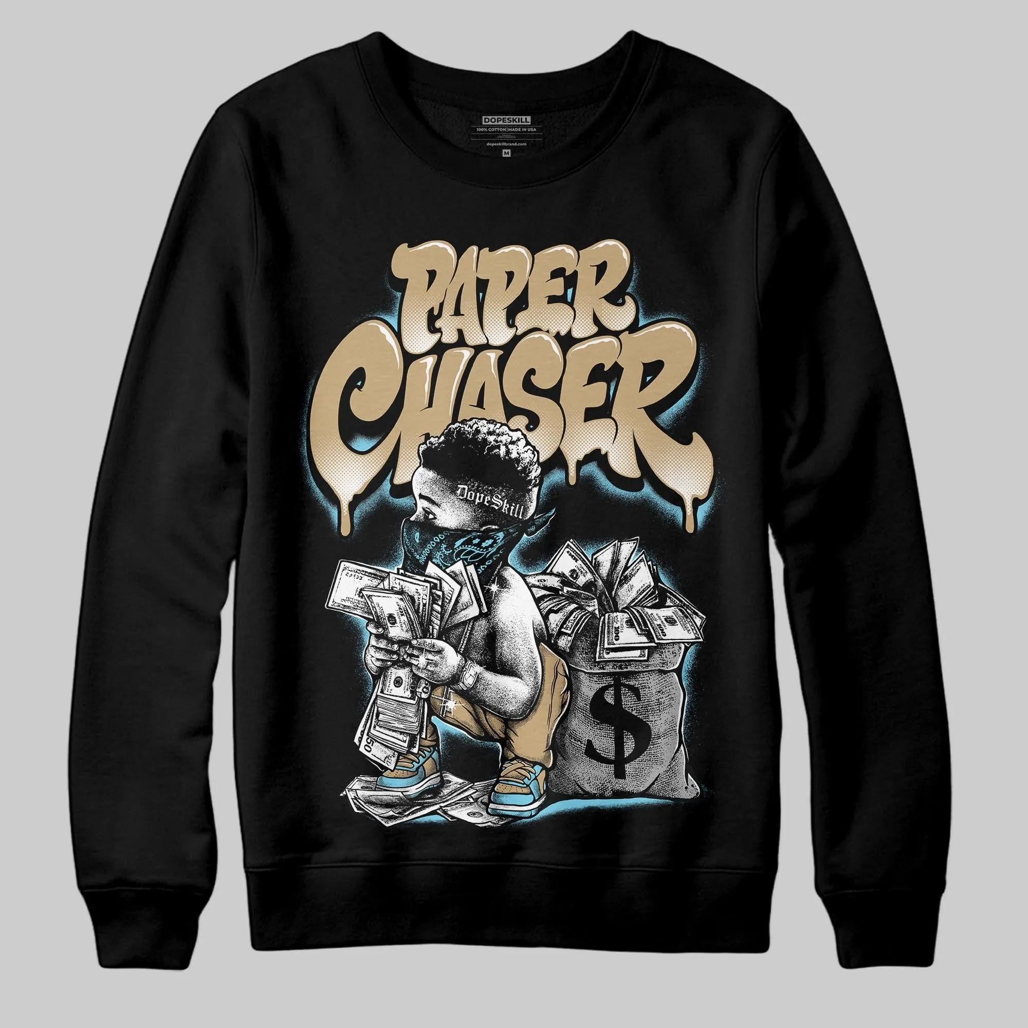 “H-Town” 11s DopeSkill Sweatshirt Paper Chaser Boy Graphic sold by DopeSkill