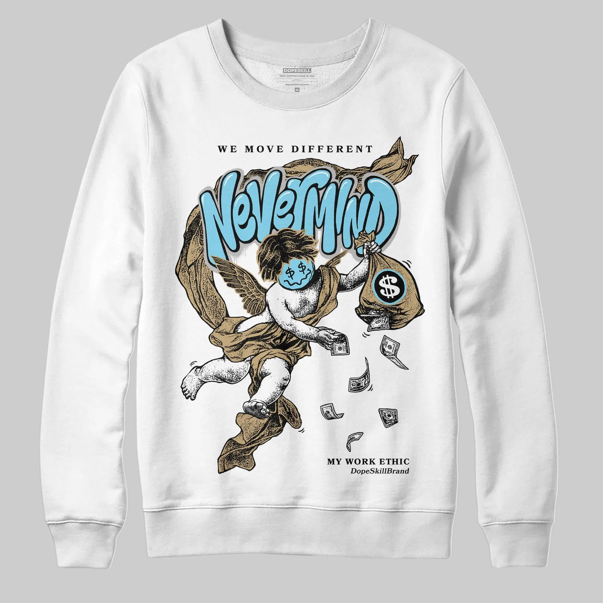 “H-Town” 11s DopeSkill Sweatshirt Nevermind Graphic sold by DopeSkill product image thumbnail 2