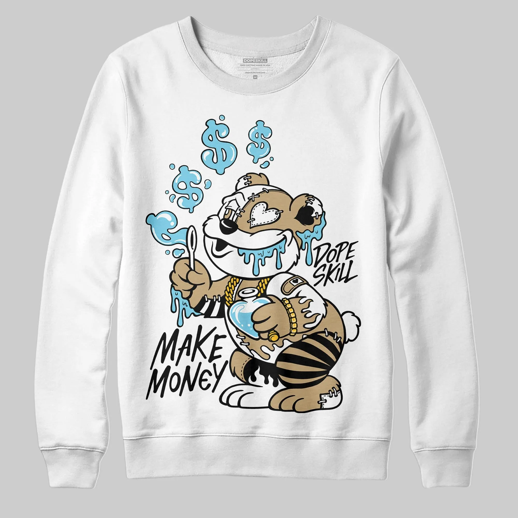 “H-Town” 11s DopeSkill Sweatshirt Make Money Graphic sold by DopeSkill product image thumbnail 2