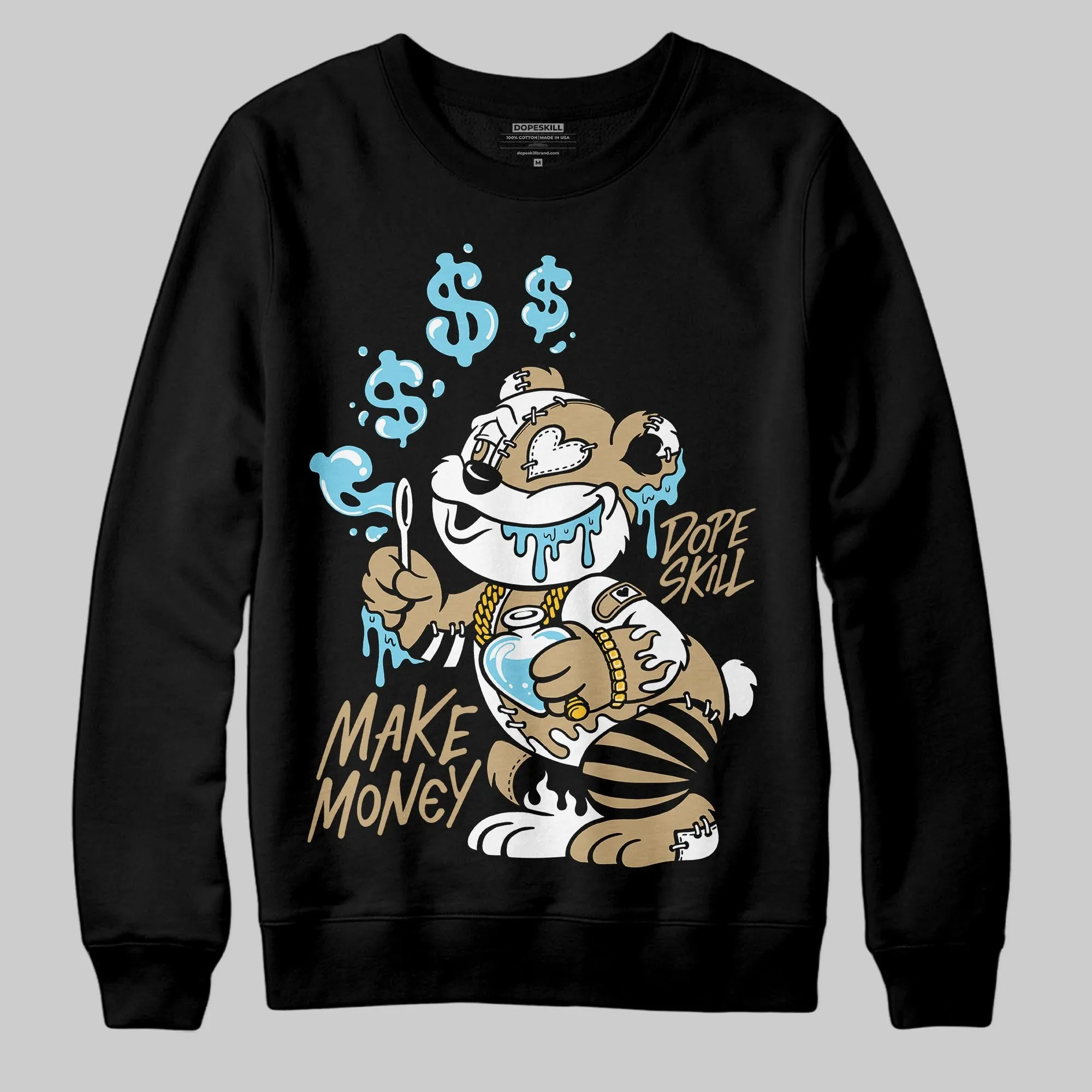 “H-Town” 11s DopeSkill Sweatshirt Make Money Graphic sold by DopeSkill