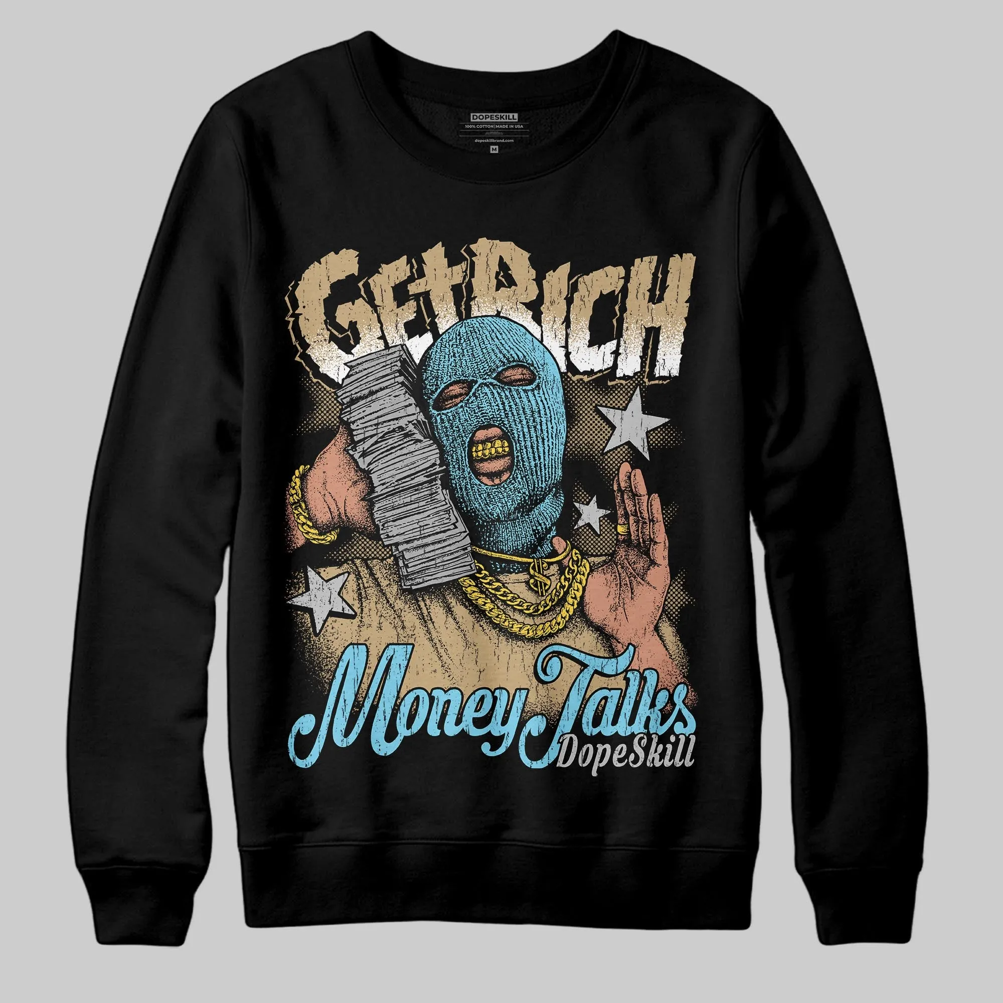 “H-Town” 11s DopeSkill Sweatshirt Get Rich Graphic sold by DopeSkill