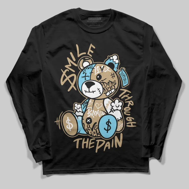 “H-Town” 11s DopeSkill Long Sleeve T-Shirt Smile Through The Pain Graphic sold by DopeSkill