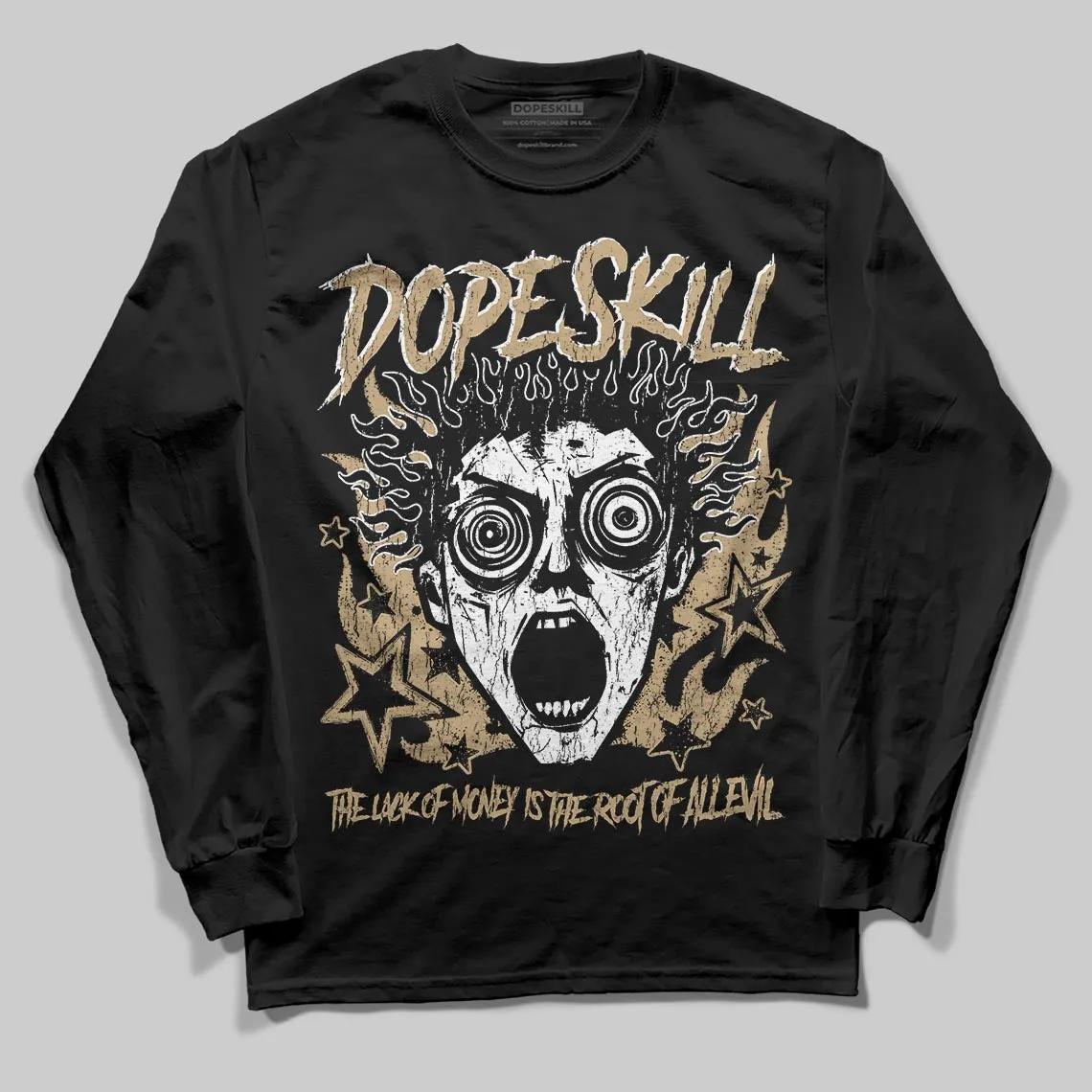“H-Town” 11s DopeSkill Long Sleeve T-Shirt Root of Evil Graphic sold by DopeSkill