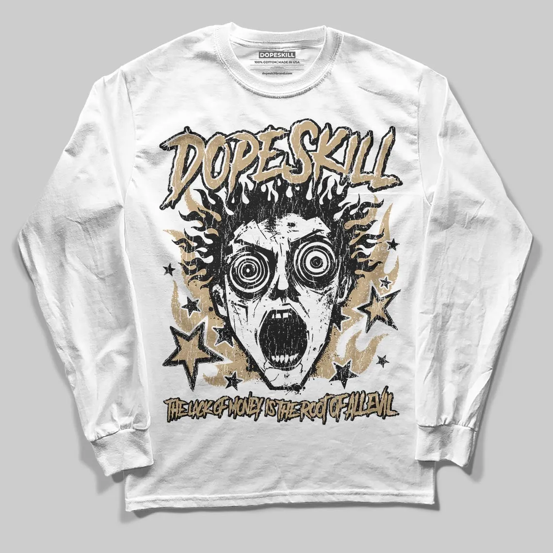 “H-Town” 11s DopeSkill Long Sleeve T-Shirt Root of Evil Graphic sold by DopeSkill product image thumbnail 2