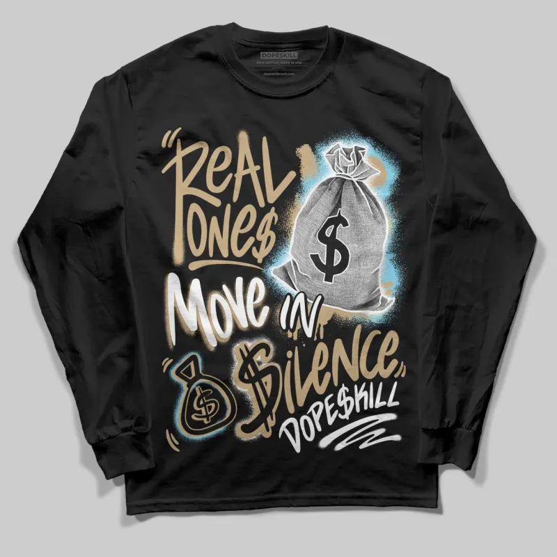 “H-Town” 11s DopeSkill Long Sleeve T-Shirt Real Ones Move In Silence Graphic sold by DopeSkill