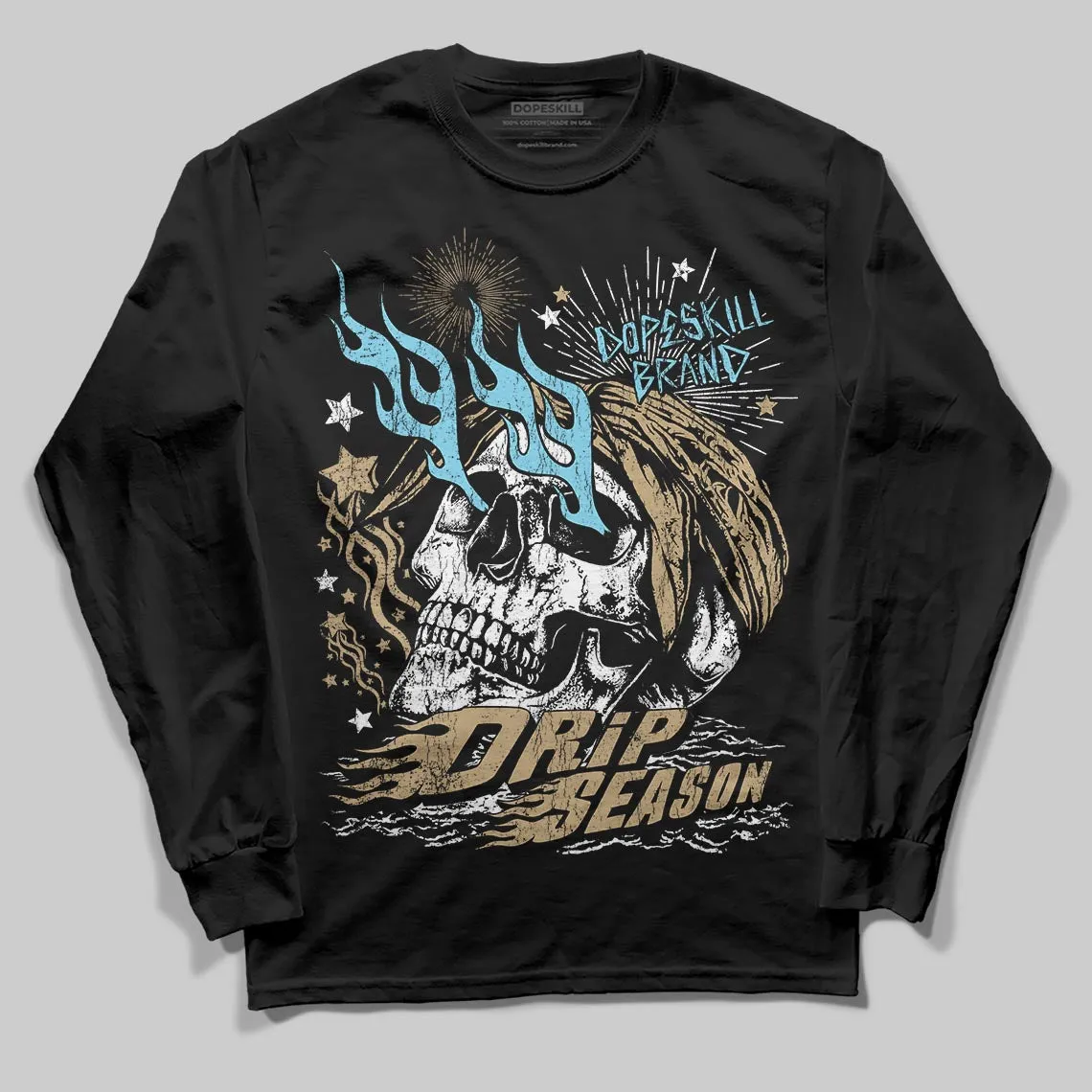 “H-Town” 11s DopeSkill Long Sleeve T-Shirt Drip Season Graphic sold by DopeSkill