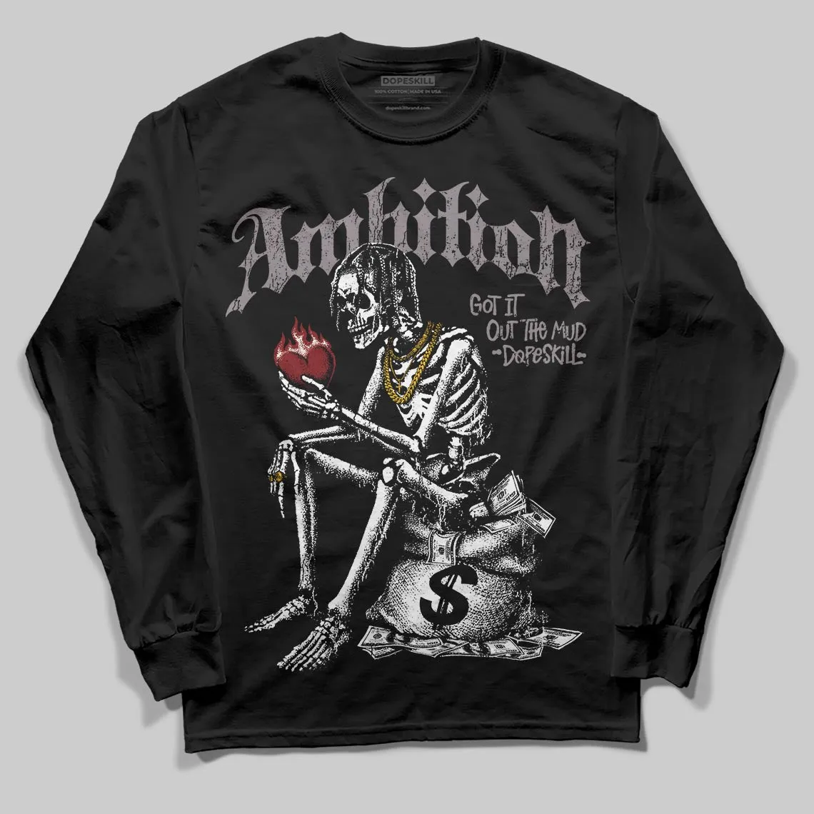A Ma Maniére x Smokey Mauve 6s DopeSkill Long Sleeve T-Shirt Ambition Graphic sold by DopeSkill