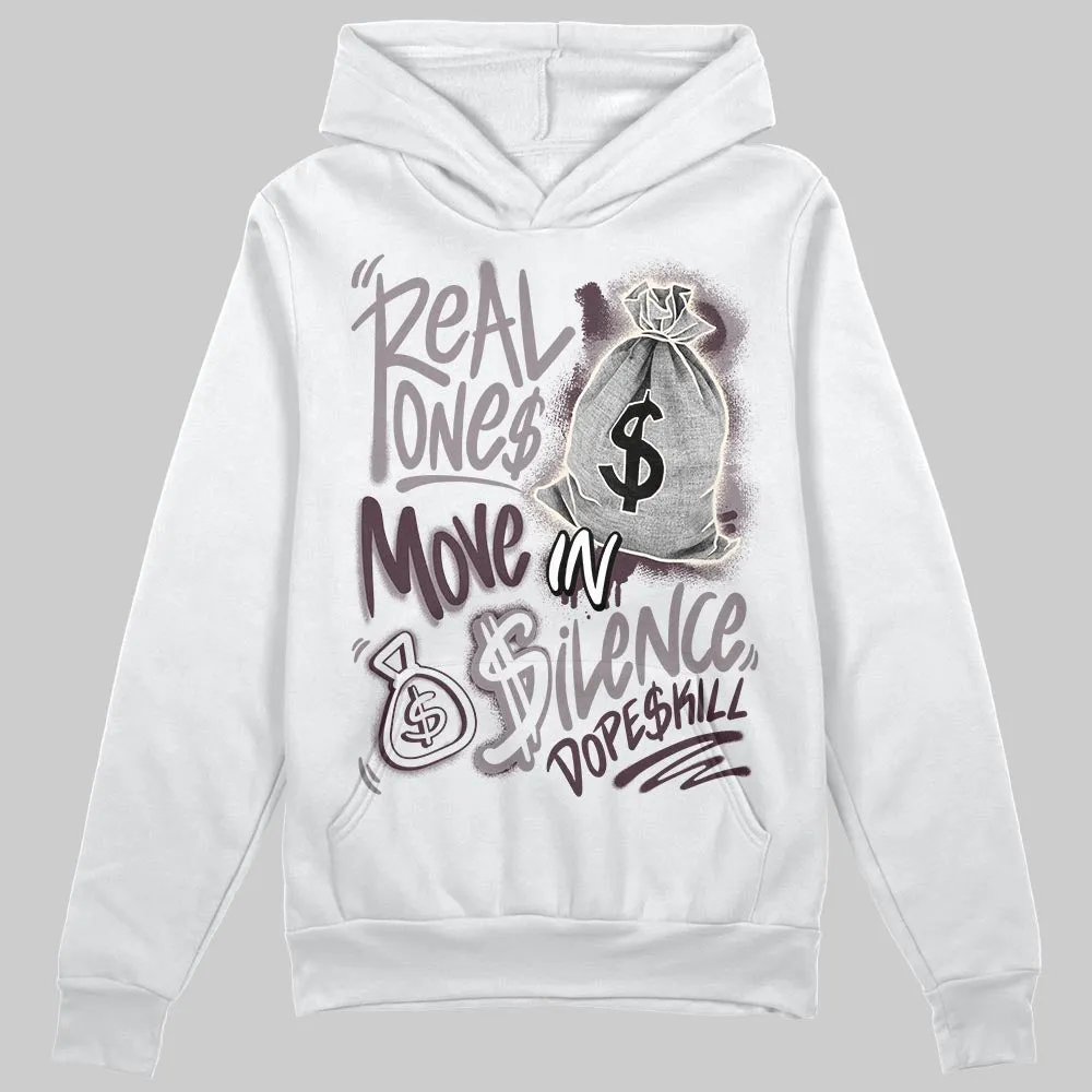 A Ma Maniére x Smokey Mauve 6s DopeSkill Hoodie Sweatshirt Real Ones Move In Silence Graphic sold by DopeSkill product image thumbnail 2