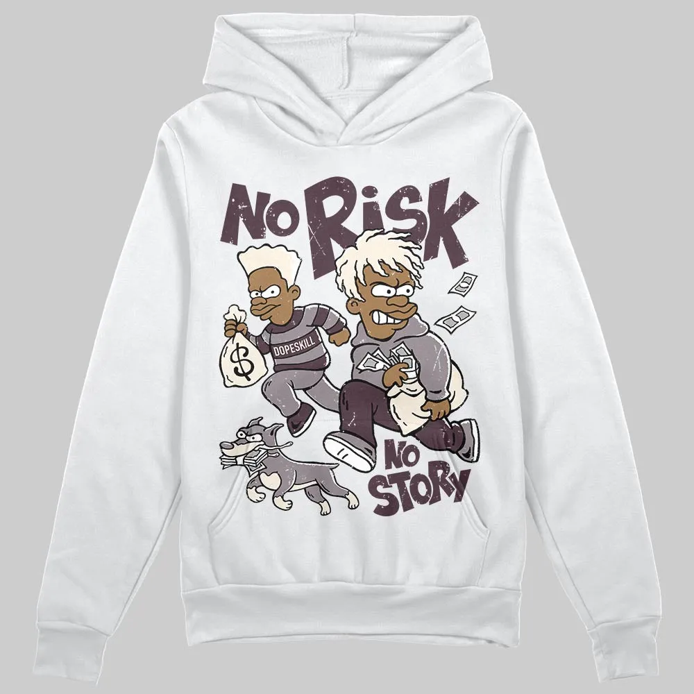 A Ma Maniére x Smokey Mauve 6s DopeSkill Hoodie Sweatshirt No Risk No Story Graphic sold by DopeSkill product image thumbnail 2