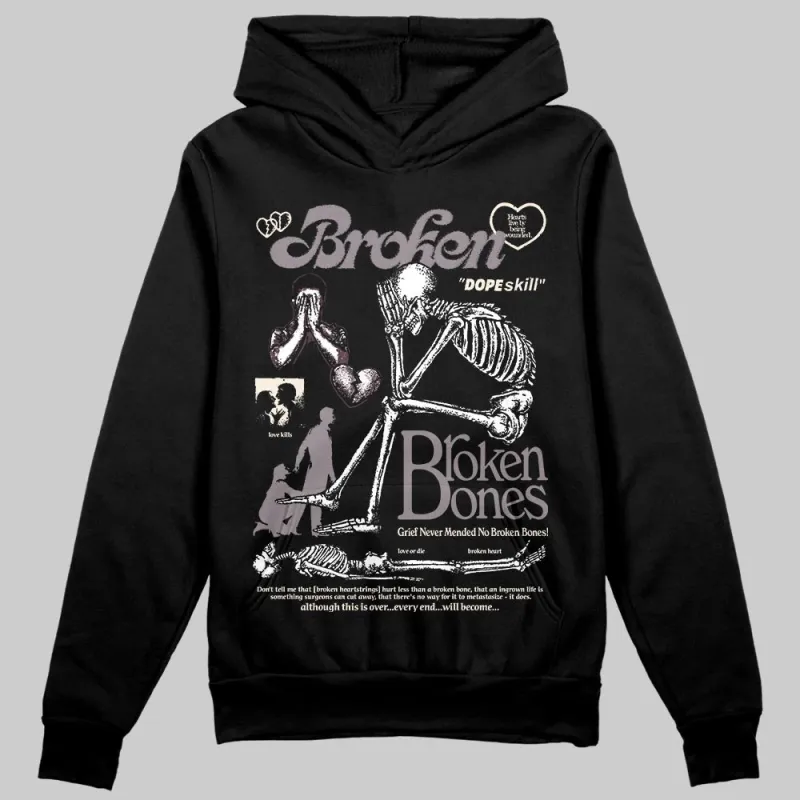 A Ma Maniére x Smokey Mauve 6s DopeSkill Hoodie Sweatshirt Broken Bones Graphic sold by DopeSkill