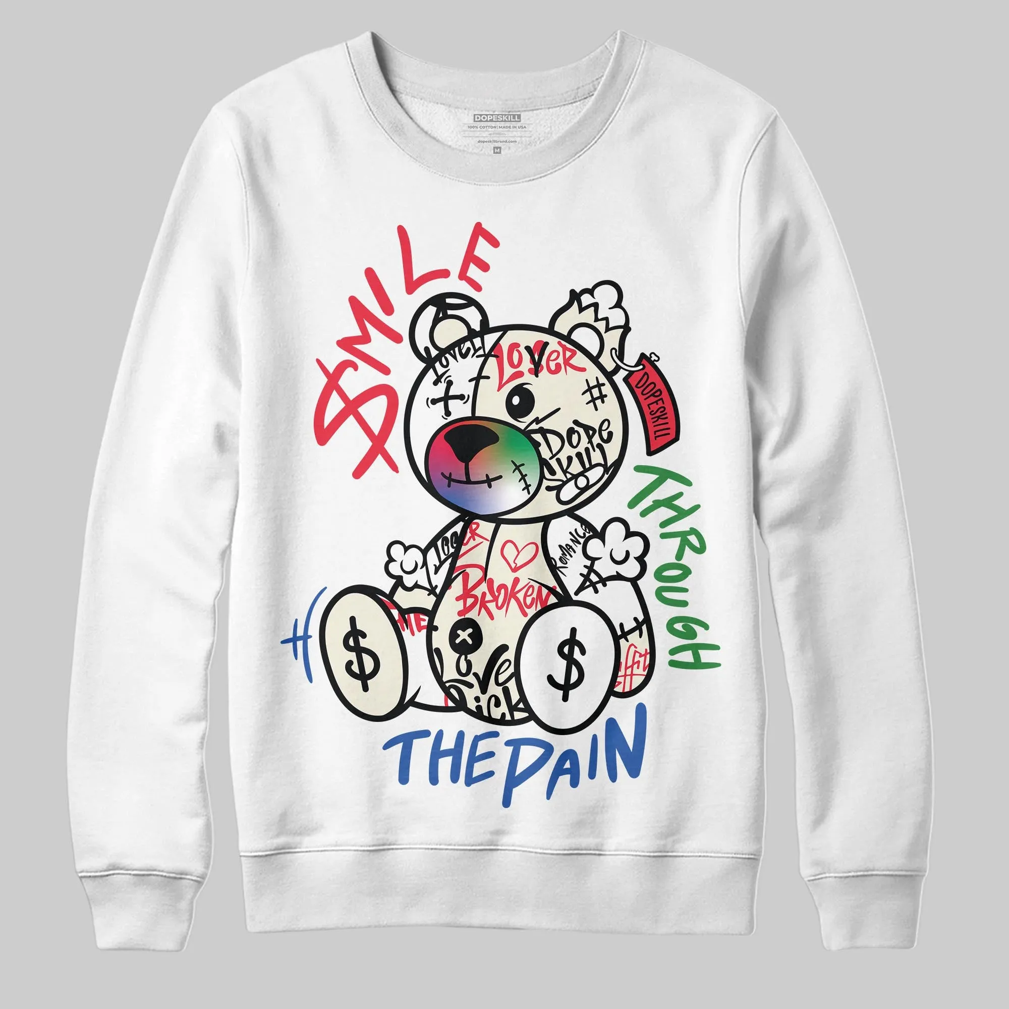 “285” Atlanta 11s DopeSkill Sweatshirt Smile Through The Pain Graphic sold by DopeSkill product image thumbnail 2