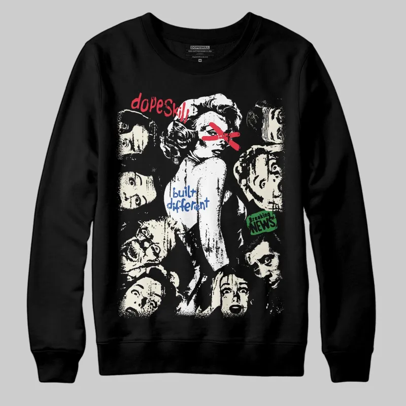 “285” Atlanta 11s DopeSkill Sweatshirt Built Different Graphic sold by DopeSkill