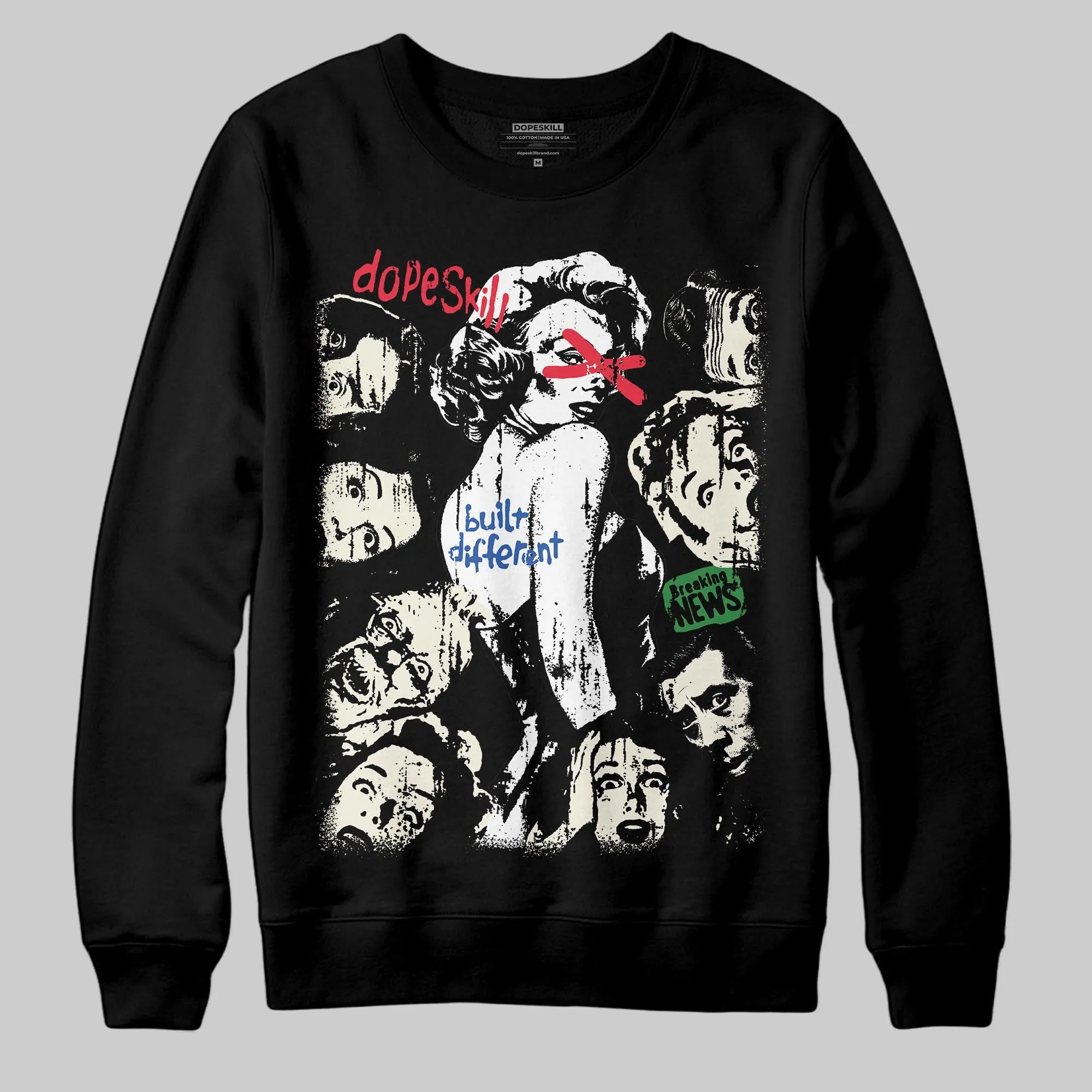 “285” Atlanta 11s DopeSkill Sweatshirt Built Different Graphic sold by DopeSkill