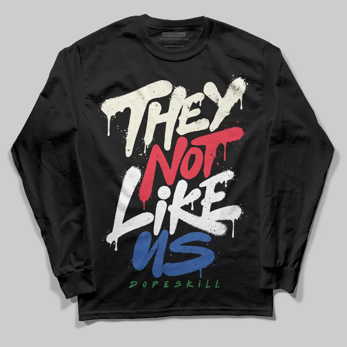 “285” Atlanta 11s DopeSkill Long Sleeve T-Shirt They Not Like Us Graphic sold by DopeSkill