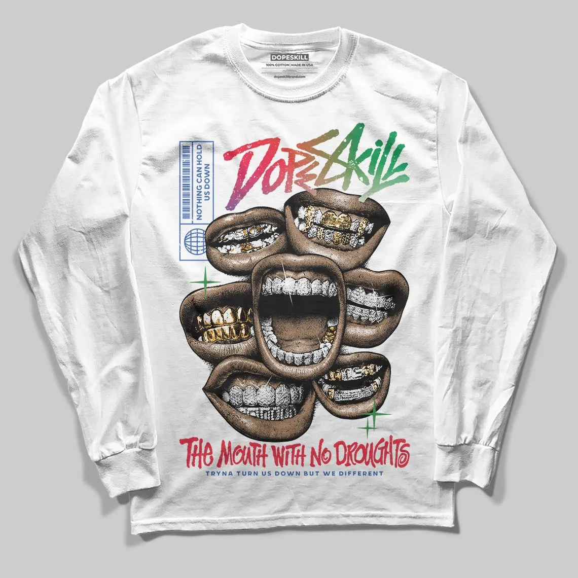 “285” Atlanta 11s DopeSkill Long Sleeve T-Shirt The Mouth With No Droughts Graphic sold by DopeSkill product image thumbnail 2