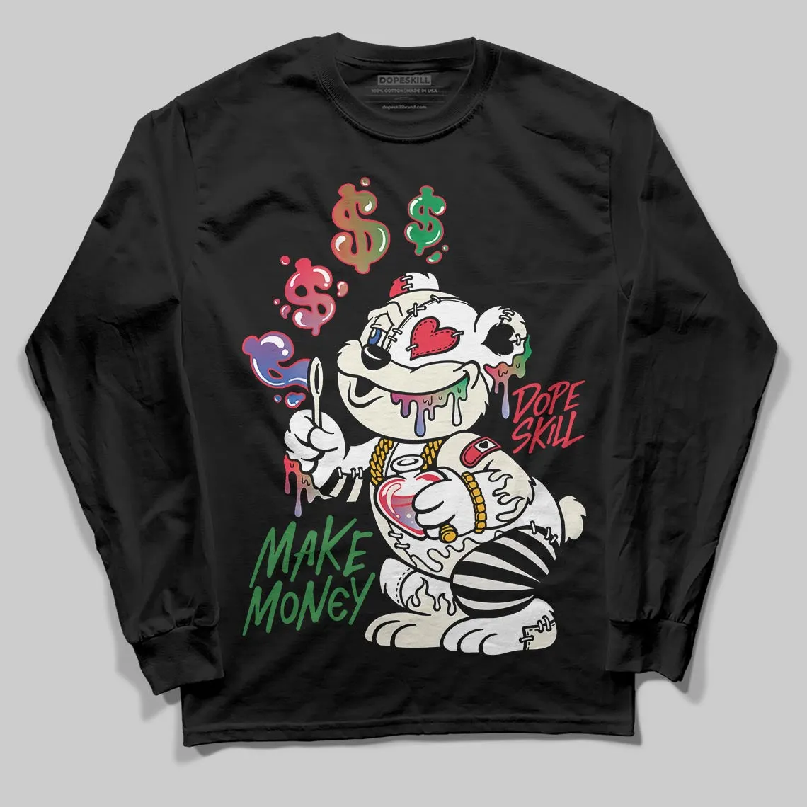 “285” Atlanta 11s DopeSkill Long Sleeve T-Shirt Make Money Graphic sold by DopeSkill