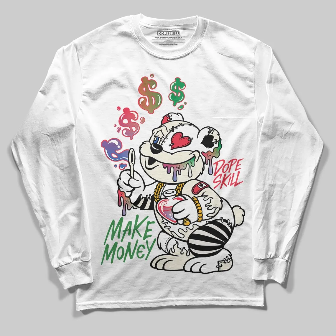 “285” Atlanta 11s DopeSkill Long Sleeve T-Shirt Make Money Graphic sold by DopeSkill product image thumbnail 2