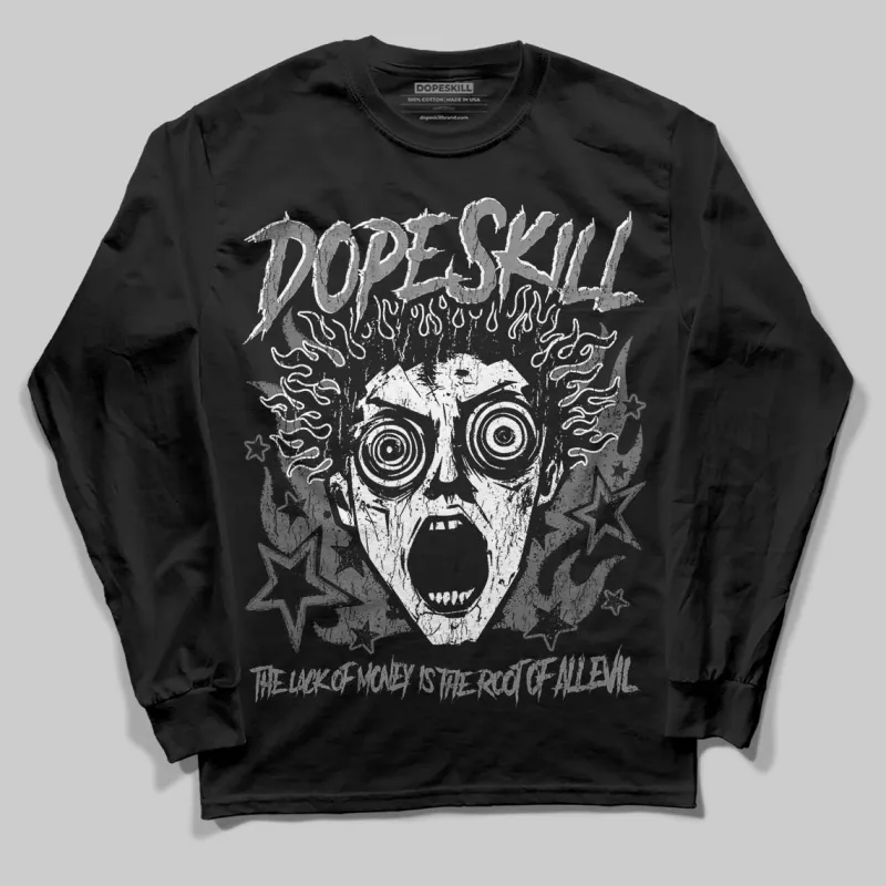 Black Cat 4s DopeSkill Long Sleeve T-Shirt Root of Evil Graphic sold by DopeSkill