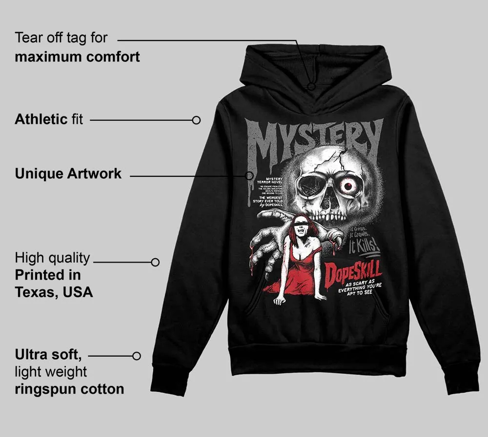 Black Cat 4s DopeSkill Hoodie Sweatshirt Mystery Ghostly Grasp Graphic sold by DopeSkill product image thumbnail 3