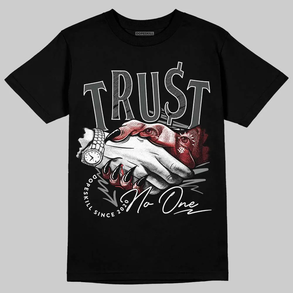 Black Cat 4s DopeSkill T-Shirt Trust No One Graphic sold by DopeSkill