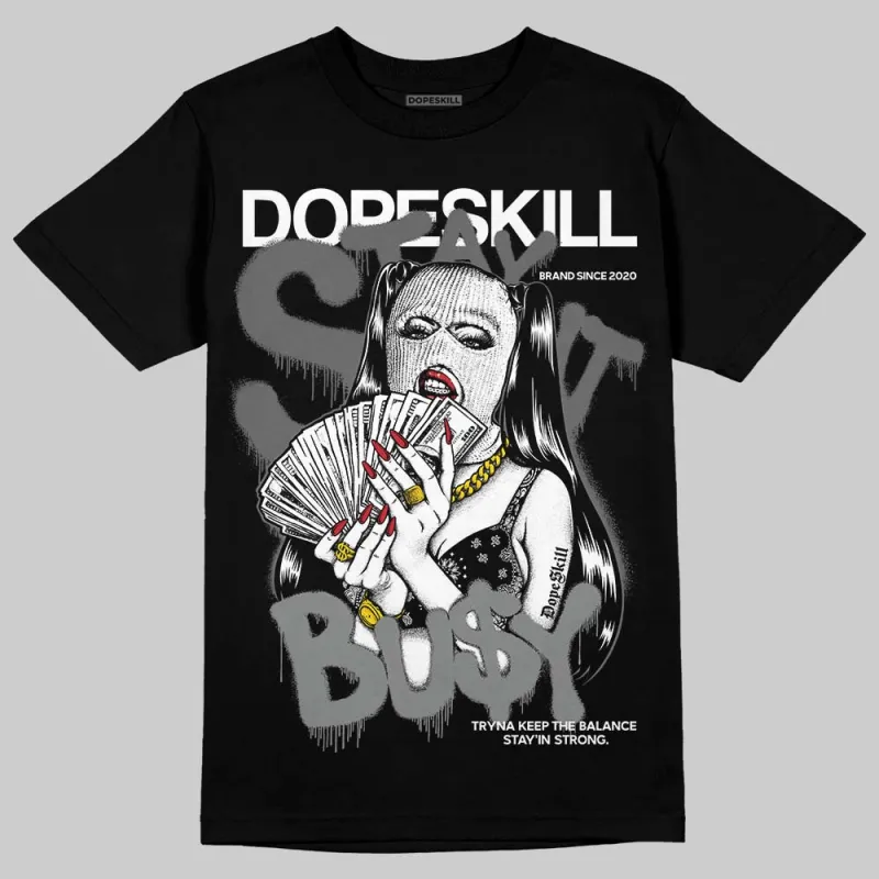 Black Cat 4s DopeSkill T-Shirt Stay It Busy Graphic sold by DopeSkill