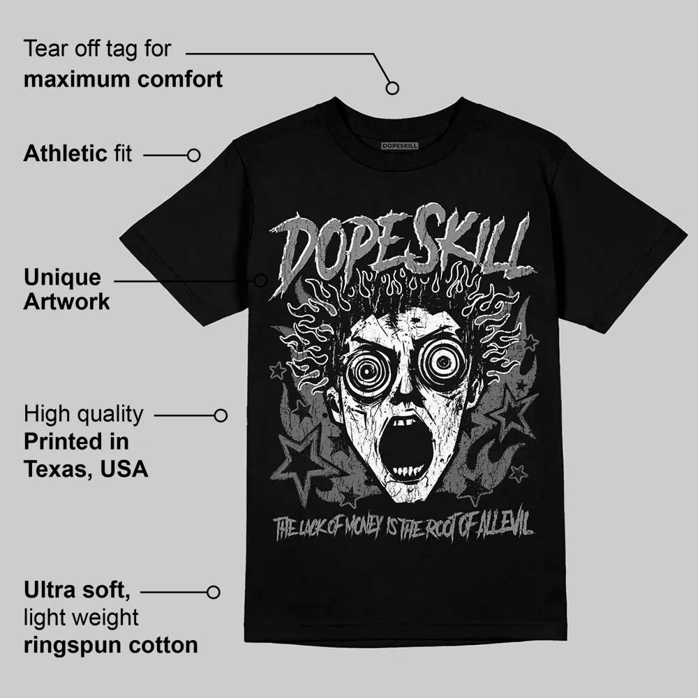 Black Cat 4s DopeSkill T-Shirt Root of Evil Graphic sold by DopeSkill product image thumbnail 3