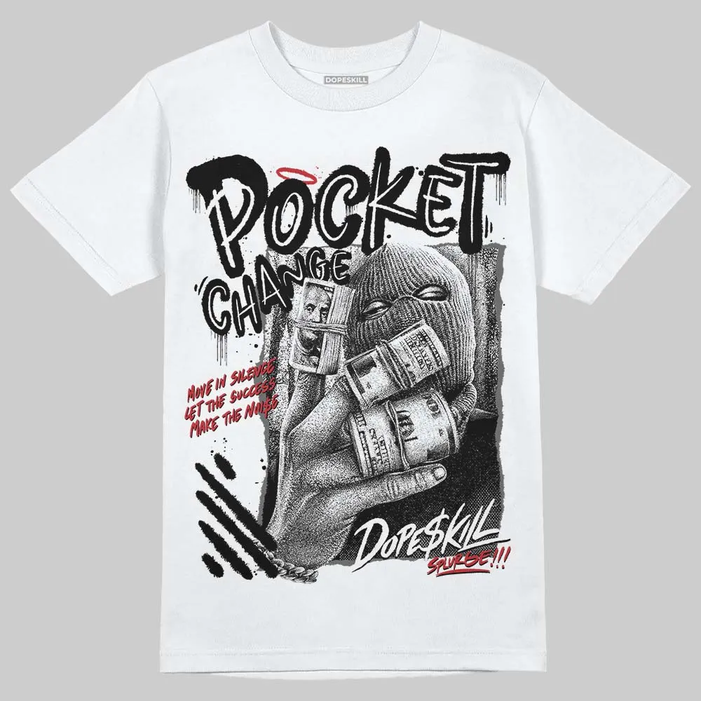 Black Cat 4s DopeSkill T-Shirt Pocket Change Graphic sold by DopeSkill product image thumbnail 2