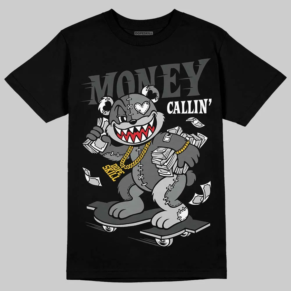 Black Cat 4s DopeSkill T-Shirt Money Callin' Graphic sold by DopeSkill