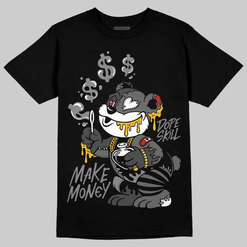 Black Cat 4s DopeSkill T-Shirt Make Money Graphic sold by DopeSkill