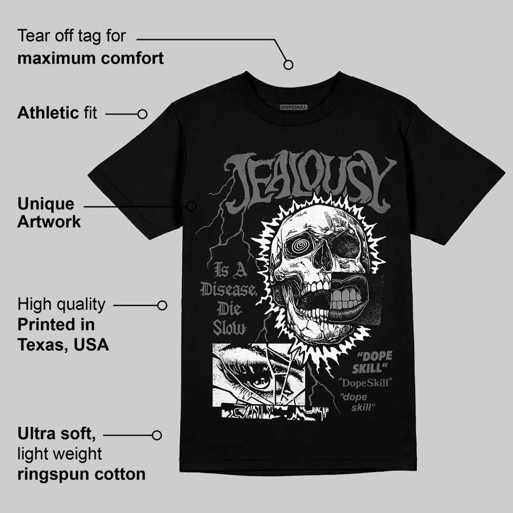 Black Cat 4s DopeSkill T-Shirt Jealousy Graphic sold by DopeSkill product image thumbnail 3
