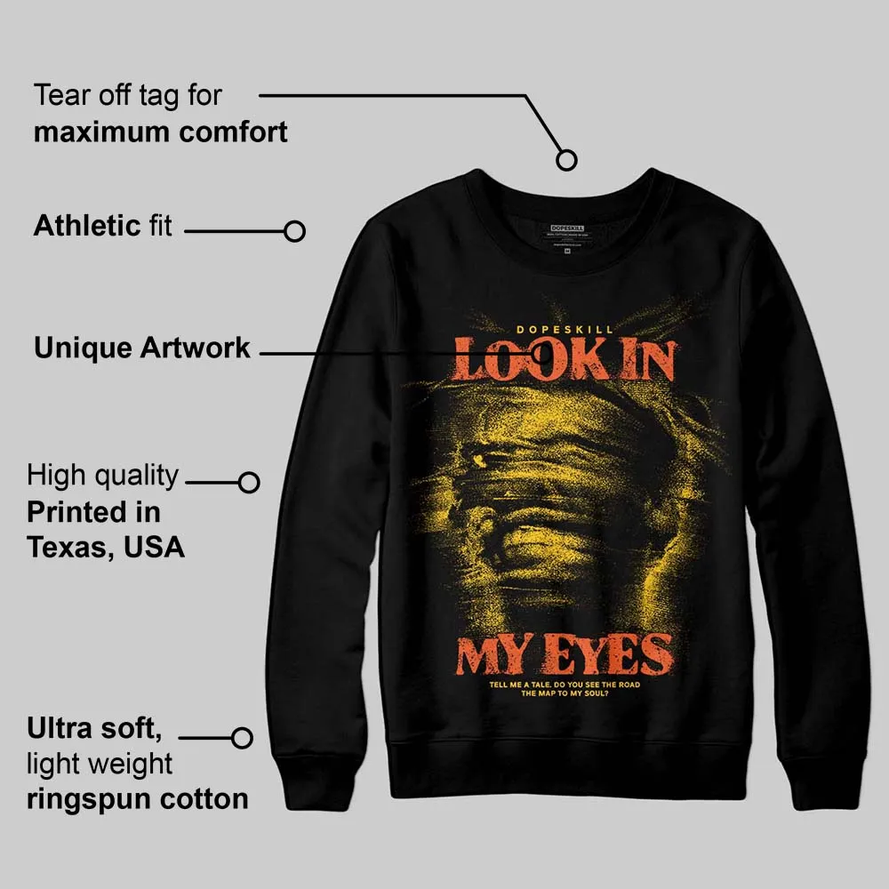 Yellow Collection DopeSkill Sweatshirt Look In My Eyes Graphic sold by DopeSkill product image thumbnail 3