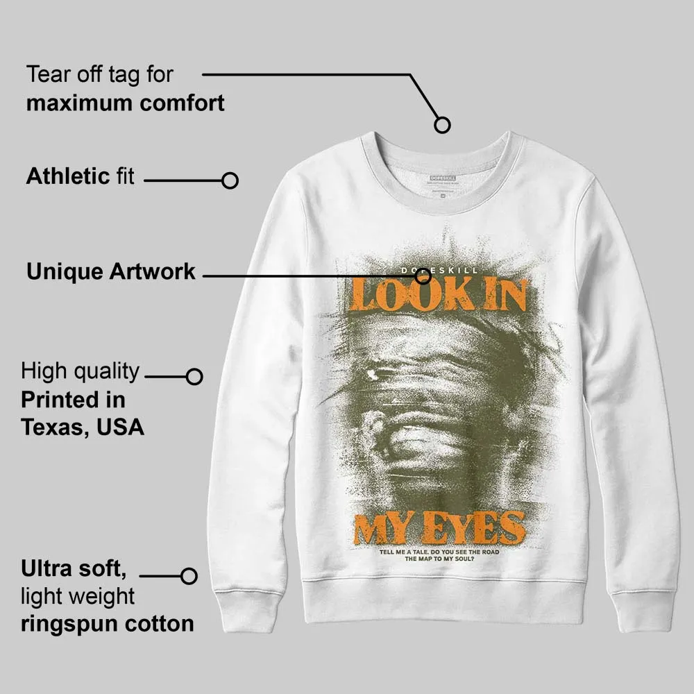 Olive Collection DopeSkill Sweatshirt Look In My Eyes Graphic sold by DopeSkill product image thumbnail 3