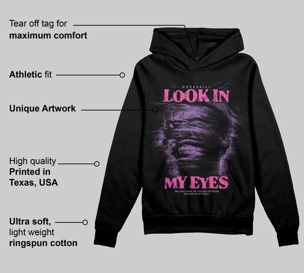 PURPLE Collection DopeSkill Hoodie Sweatshirt Look In My Eyes Graphic sold by DopeSkill product image thumbnail 3