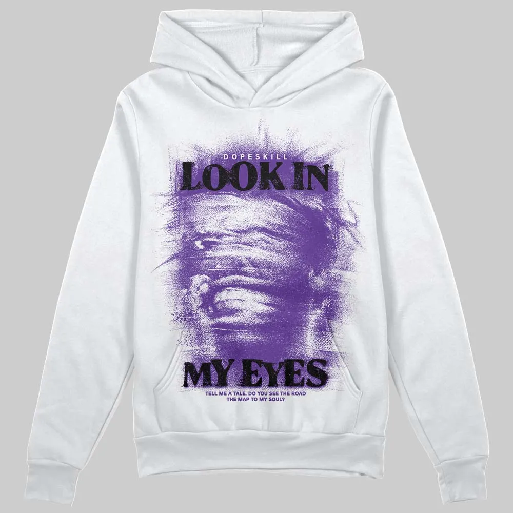PURPLE Collection DopeSkill Hoodie Sweatshirt Look In My Eyes Graphic sold by DopeSkill product image thumbnail 2